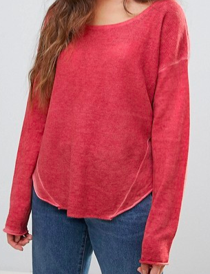 http://us.asos.com/hone/hone-lightweight-knit-pullover/prd/8047197?clr=rhubarb&SearchQuery=&cid=20528&gridcolumn=4&gridrow=11&gridsize=4&pge=3&pgesize=72&totalstyles=515